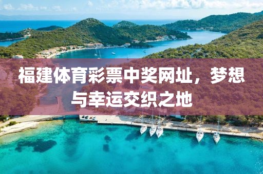 福建体育彩票中奖网址，梦想与幸运交织之地